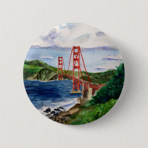 Golden Gate Bridge Button