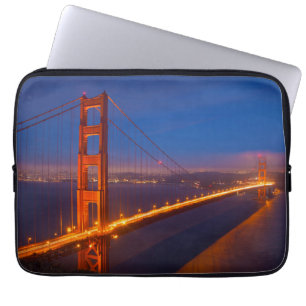 Golden Gate Bridge, California Laptop Sleeve