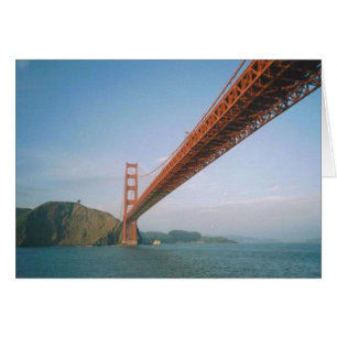 Golden Gate Bridge Card