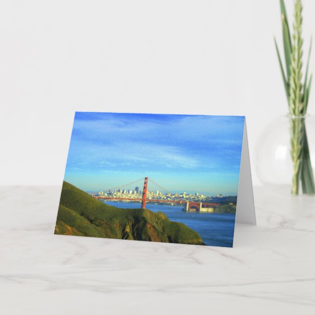 Golden Gate Bridge Card (Front)