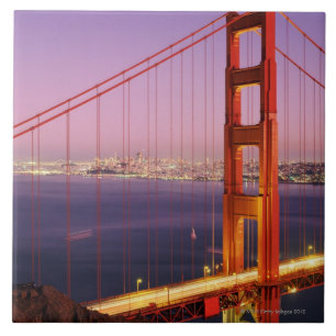Golden Gate Bridge Ceramic Tile