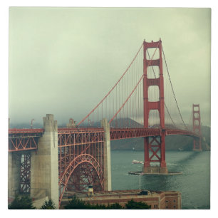 Golden Gate Bridge Ceramic Tile