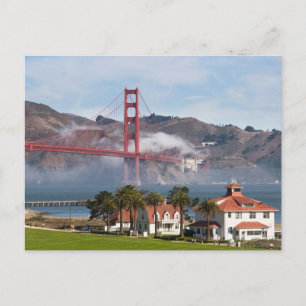Golden Gate Bridge Coast Guard Station Postcard