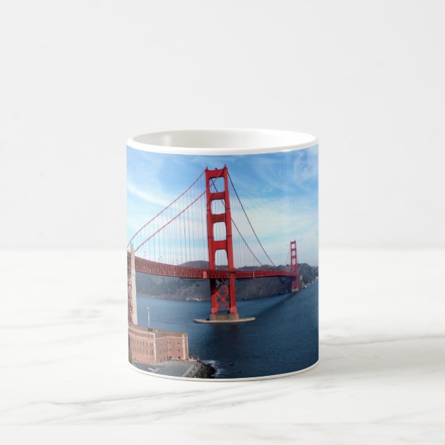 Golden Gate Bridge Coffee Mug (Center)