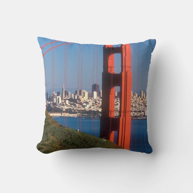 Golden Gate Bridge Cushion (Front)