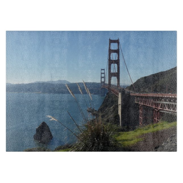 Golden Gate Bridge Cutting Board (Front)