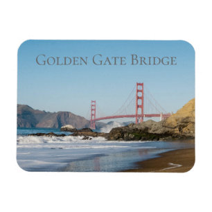 Golden Gate Bridge from Baker Beach, San Francisco Magnet
