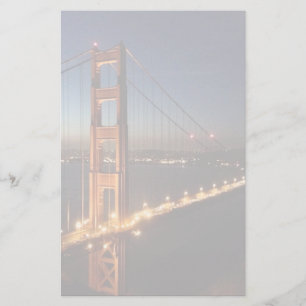 Golden Gate Bridge from Marin headlands Stationery