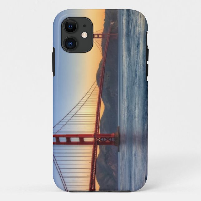 Golden Gate Bridge from San Francisco bay trail. Case-Mate iPhone Case (Back)