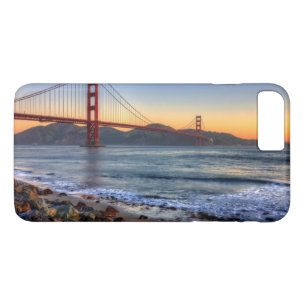 Golden Gate Bridge from San Francisco bay trail iPhone 8 Plus/7 Plus Case