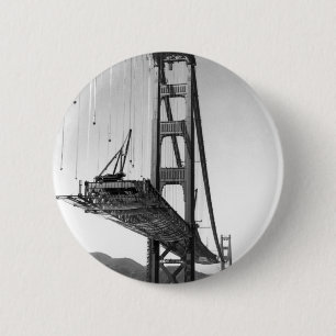 Golden Gate Bridge I 6 Cm Round Badge