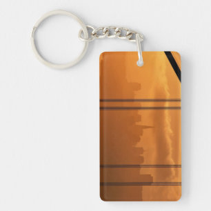 Golden Gate Bridge in front of the San Francisco Key Ring