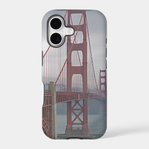 Golden gate bridge in mist.