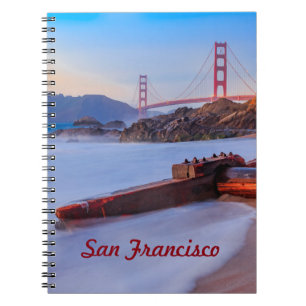 Golden Gate Bridge in San Francisco, Baker Beach Notebook