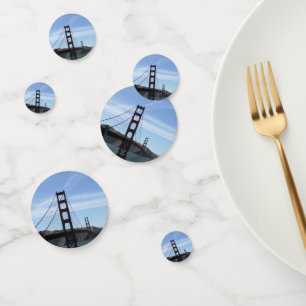 Golden Gate Bridge in San Francisco, California Confetti