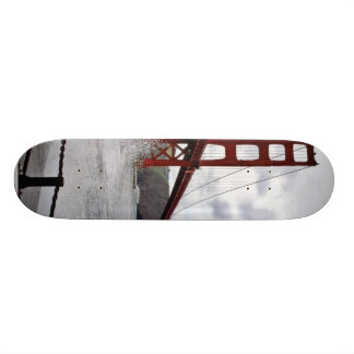 Golden Gate Bridge In San Francisco Seen From Fort Skateboard