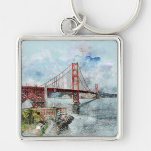 Golden Gate Bridge Key Ring