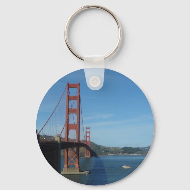 Golden Gate Bridge Key Ring (Front)