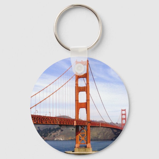 Golden Gate Bridge Key Ring (Front)