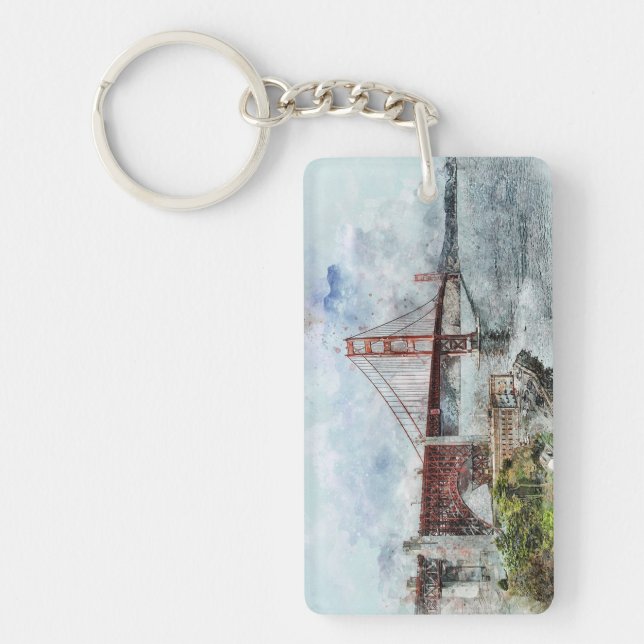 Golden Gate Bridge Key Ring (Front)