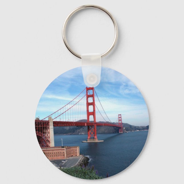 Golden Gate Bridge Key Ring (Front)