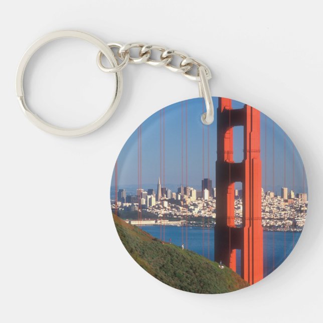 Golden Gate Bridge Key Ring (Front)
