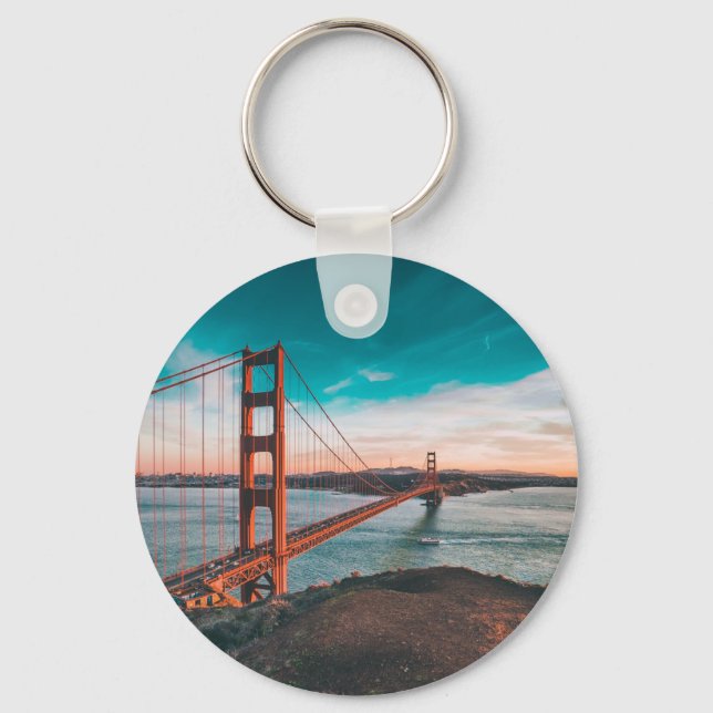 Golden Gate Bridge Key Ring (Front)