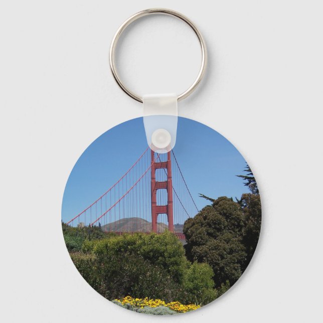 Golden Gate Bridge Keychain (Front)