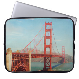 Golden gate bridge laptop sleeve