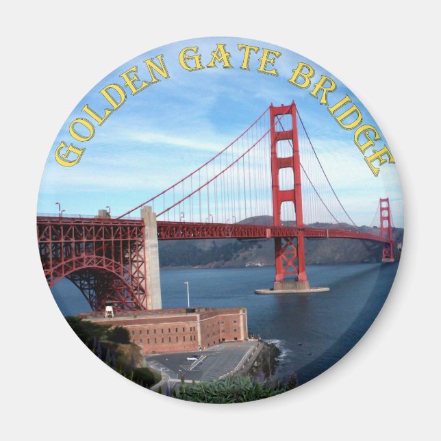 Golden Gate Bridge Magnet (Front)