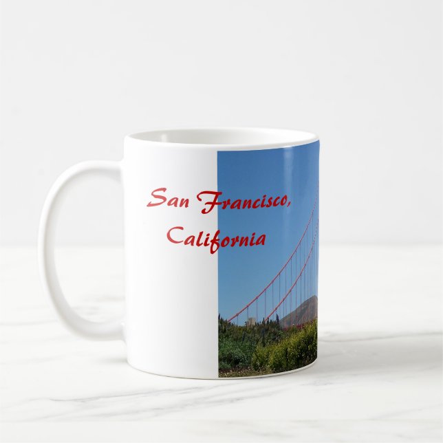 Golden Gate Bridge Mug (Left)