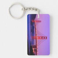 Golden Gate Bridge on Baker Beach at Sundown