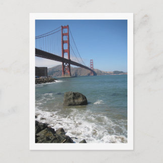 Golden Gate Bridge Post Card