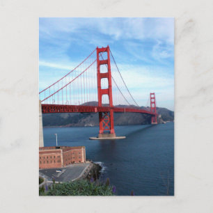 Golden Gate Bridge Postcard