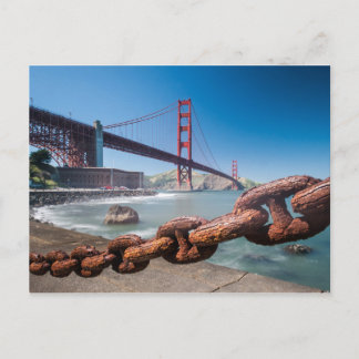 Golden Gate Bridge Postcard