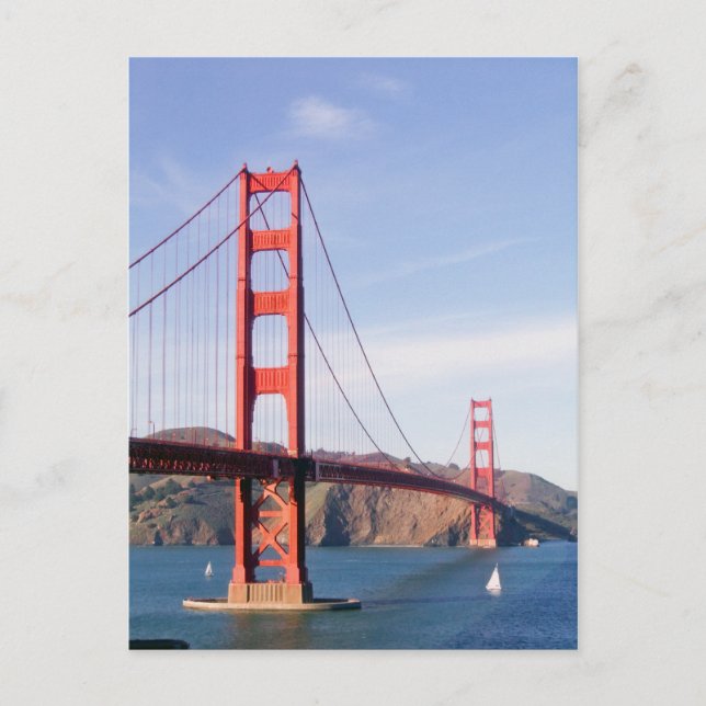 Golden Gate Bridge postcard (Front)