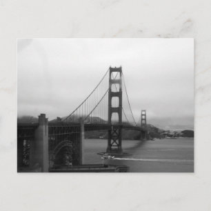 Golden Gate Bridge Postcard