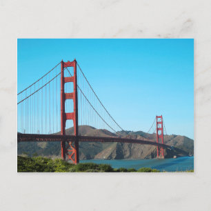 Golden Gate Bridge Postcard