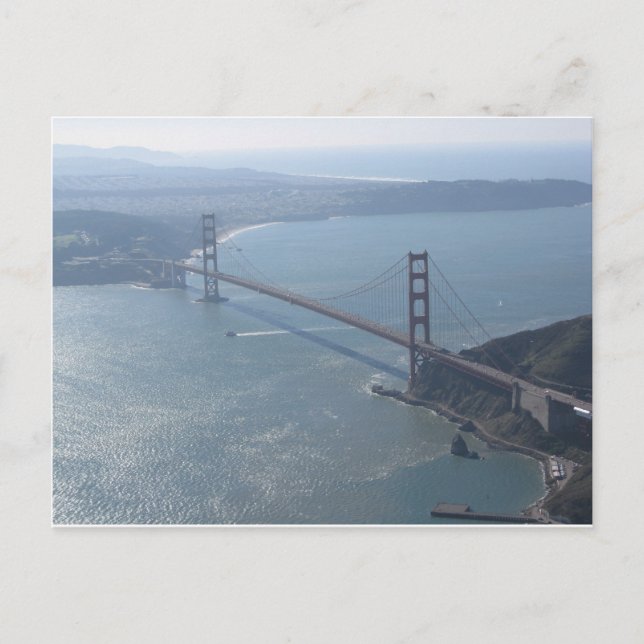 Golden Gate Bridge Postcard (Front)