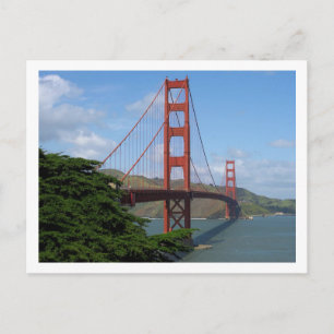 Golden Gate Bridge Postcard