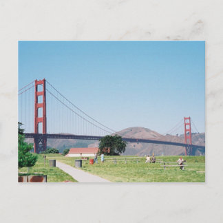 Golden Gate Bridge Postcard