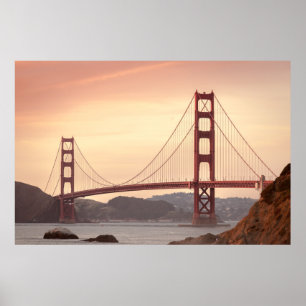 golden gate bridge poster