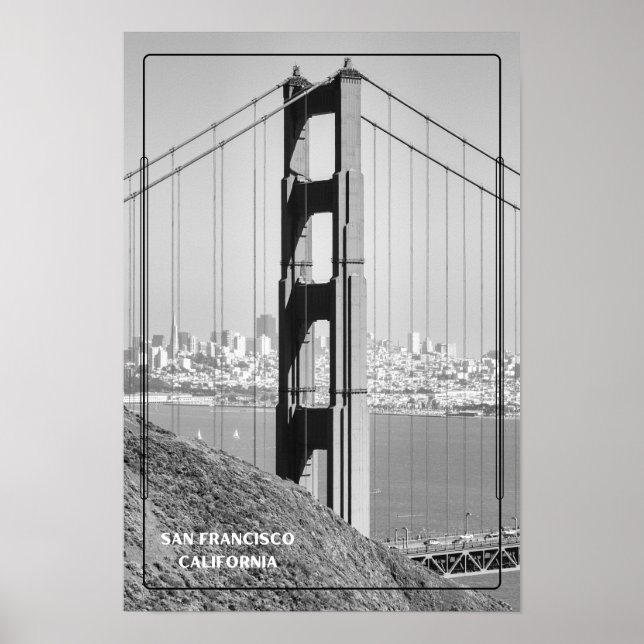 Golden Gate Bridge Poster (Front)