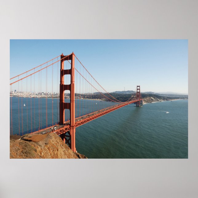 Golden Gate Bridge Poster (Front)