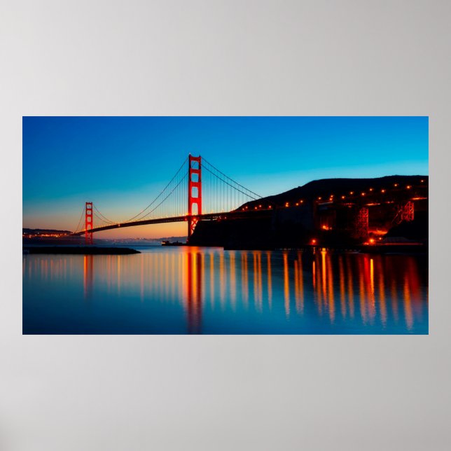 Golden Gate Bridge Poster (Front)