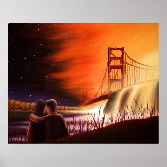 Golden Gate Bridge Poster (Front)