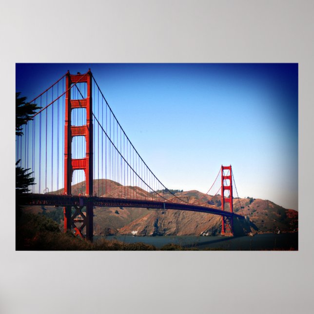 Golden Gate Bridge Poster (Front)
