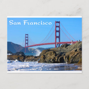 Golden Gate Bridge San Francisco CA Postcard