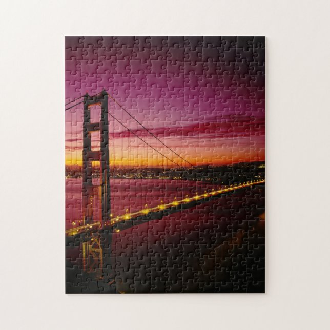 Golden Gate Bridge, San Francisco, California 3 Jigsaw Puzzle (Vertical)