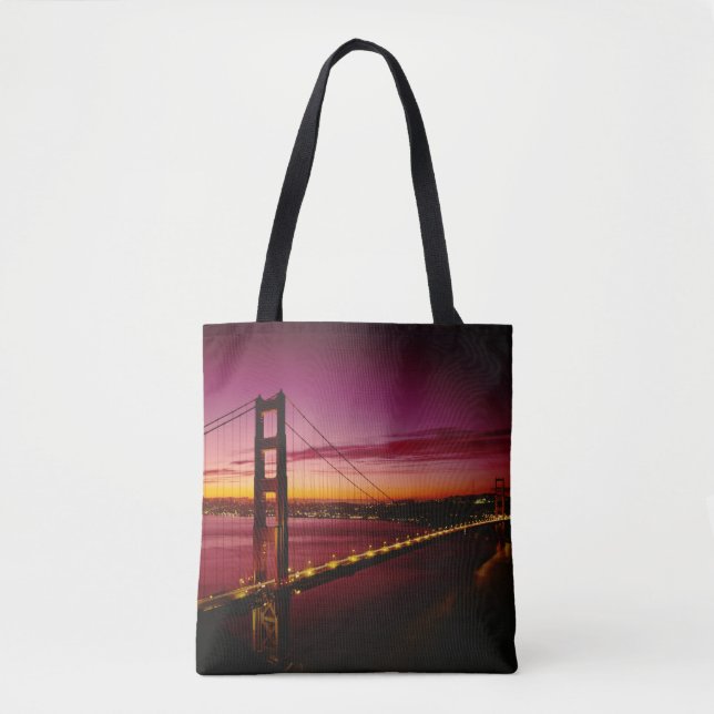 Golden Gate Bridge, San Francisco, California 3 Tote Bag (Front)